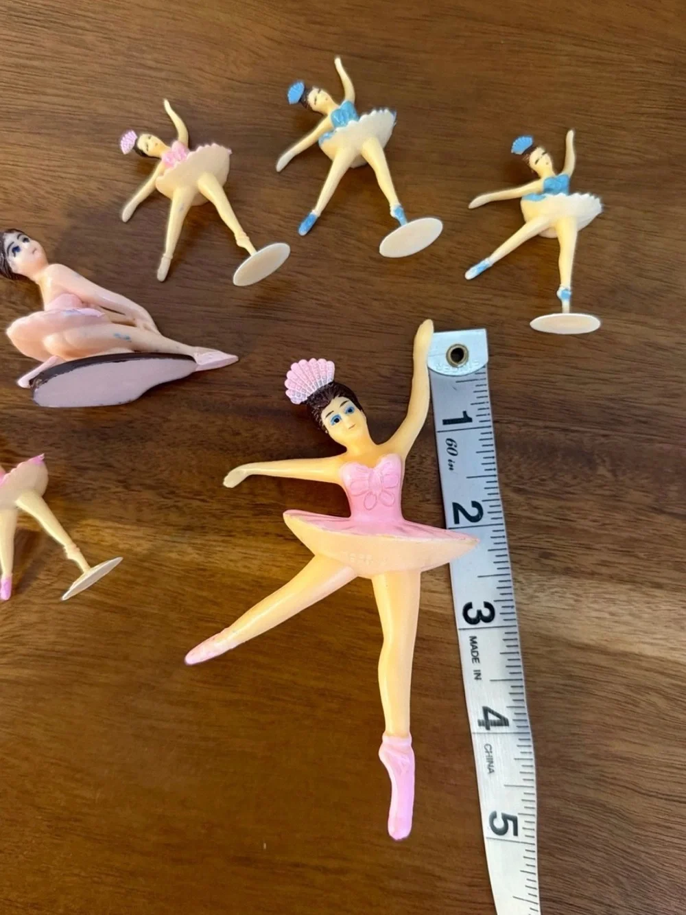 Vintage Ballerina cake toppers